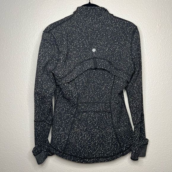 Lululemon Define Jacket in Magnetized Jacquard Black White | EUC - Picture 6 of 9